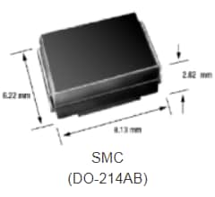 機械図面 - Vishay Semiconductors eSMP® パッケージエボリューション